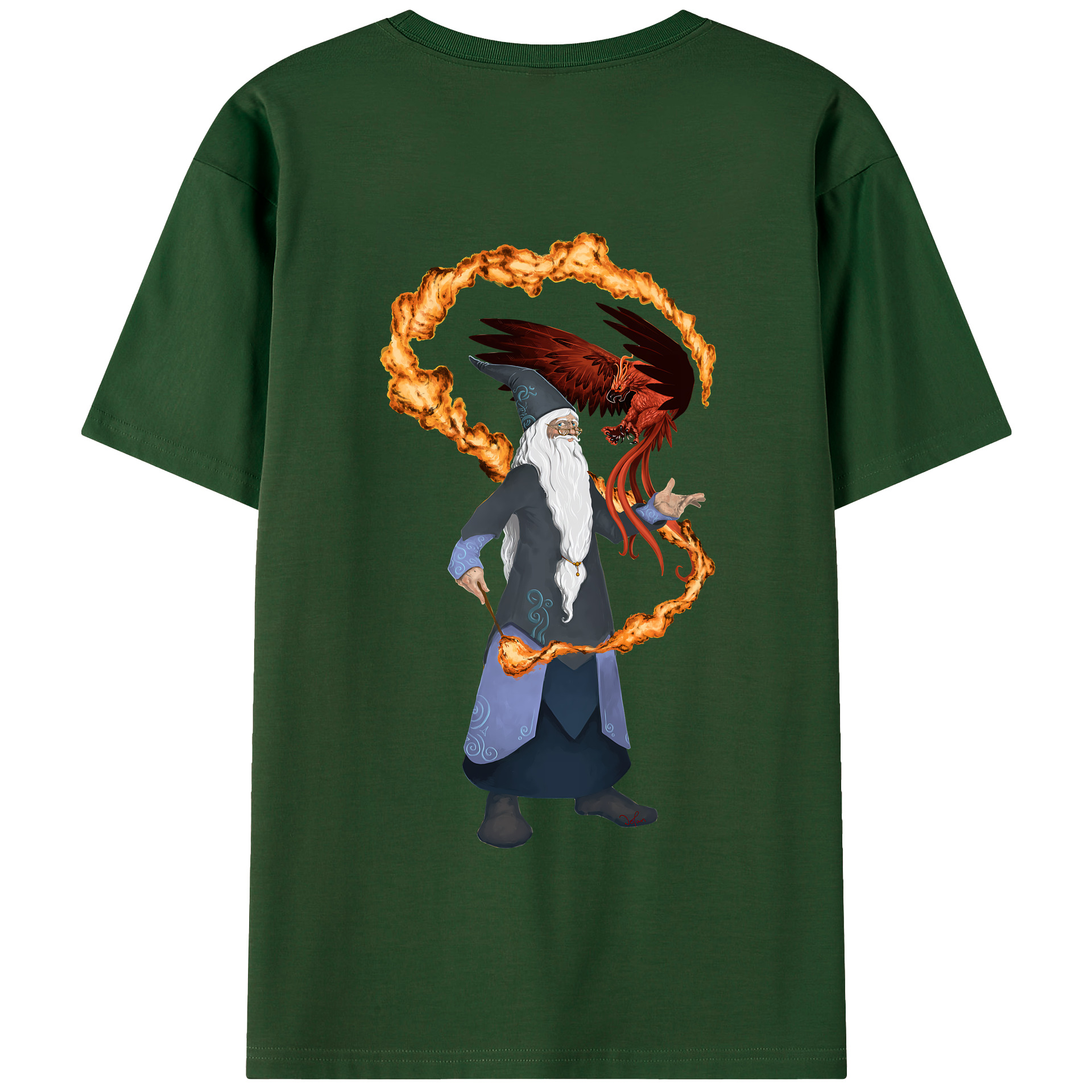 （画像用） Harry Potter ハリー・ポッターシリーズ 綿100％半袖Tシャツ（背面プリント）
